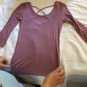 Lime blue pink shirt size S